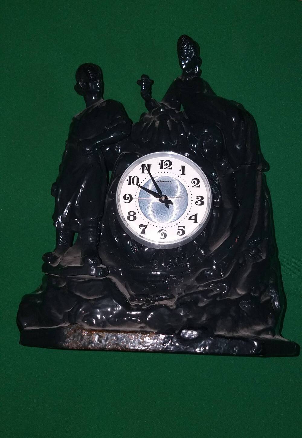 Часы каминные механические Молния. Подарок от электротранспортников ТТУ