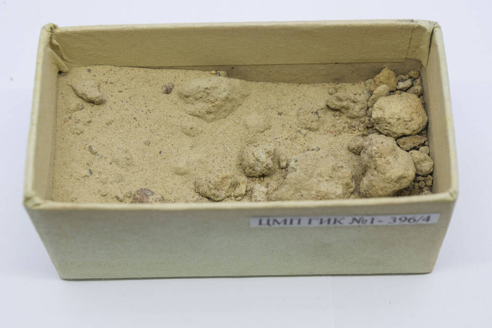 Почва. Образец. Торфянисто-подзолистая супесчаная. Р. 25. Глубина 50-55 см.