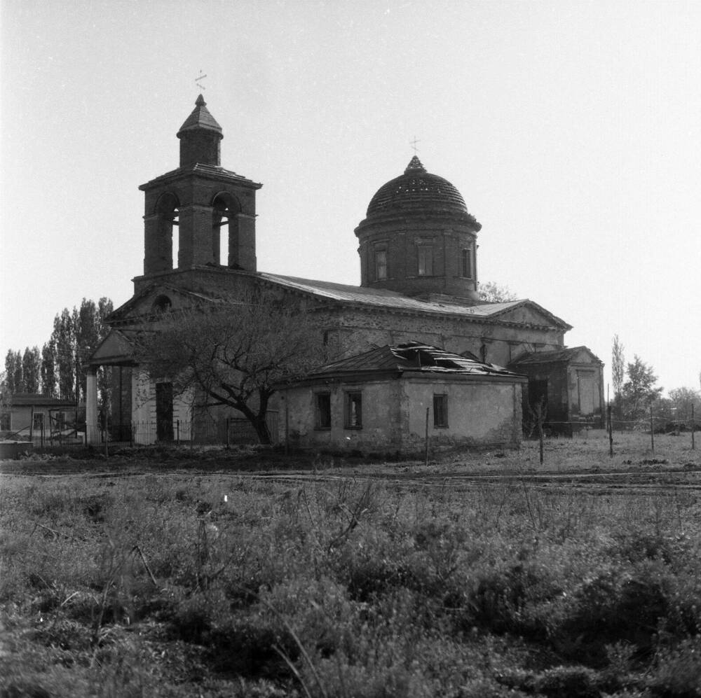 Фотонегатив. Церковь Святой Одигитрии, 1834 г