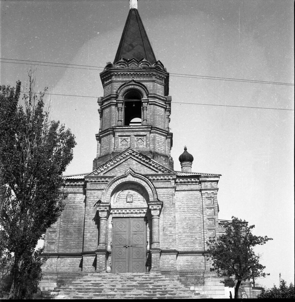 Фотонегатив. Церковь Святой Одигитрии, 1854 г.