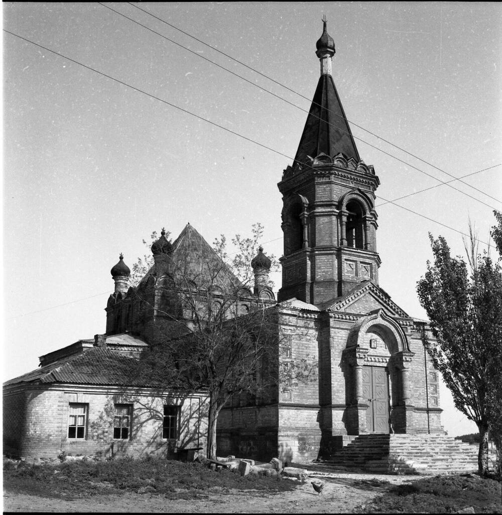 Фотонегатив. Церковь Святой Одигитрии, 1854 г.