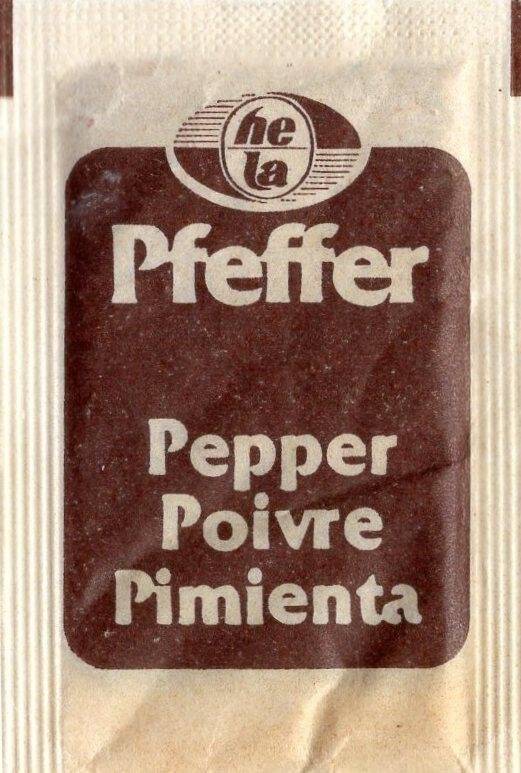 Упаковка перца молотого «Pfeffer»