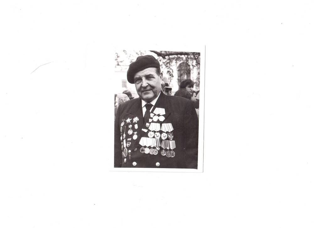 Фотография. А.К. Спрогис, легендарный разведчик, бывший командир части особого назначения в/ч 9903 . 1973 г.