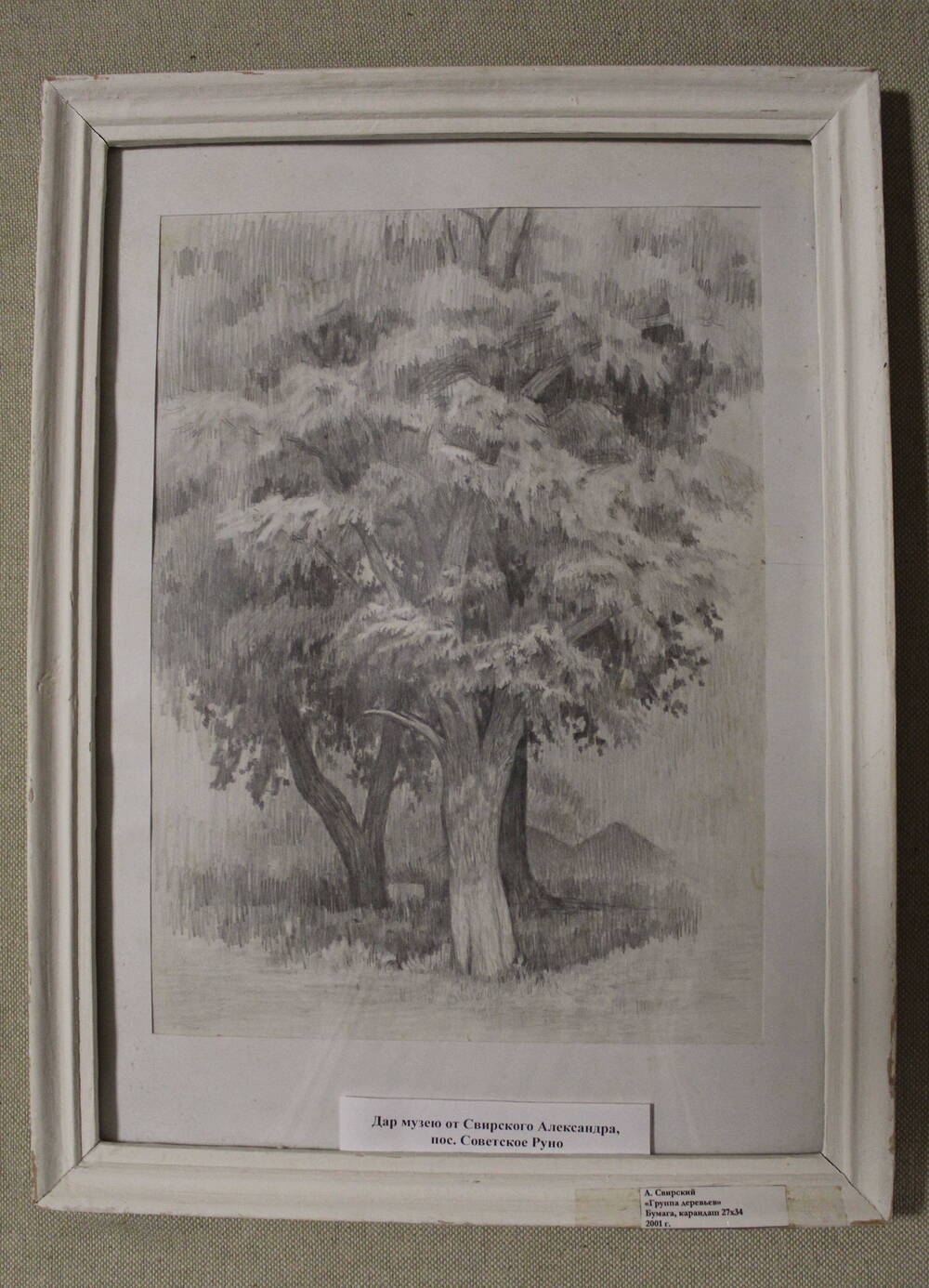 Картина Группа деревьев, автор Александр Свирский.