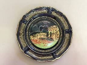 Тарелка сувенирная настенная PARTHENON ACROPOLIS.