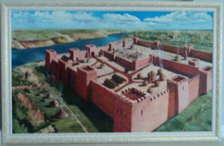 Картина «Крепость Саркел»