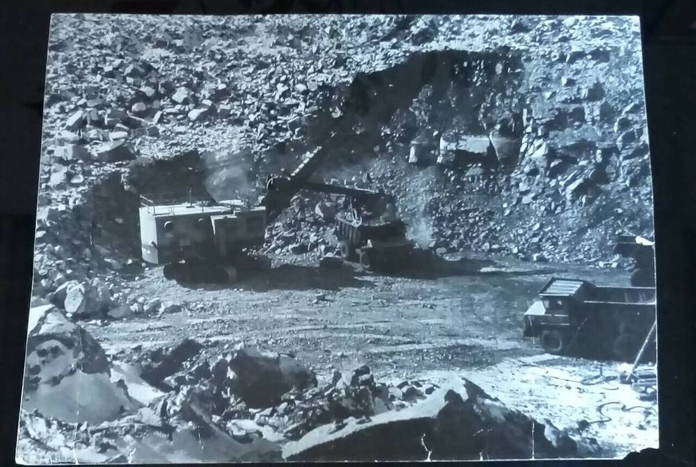 Фотография видовая. Рудник Медвежий Ручей». Норильский промышленный район.