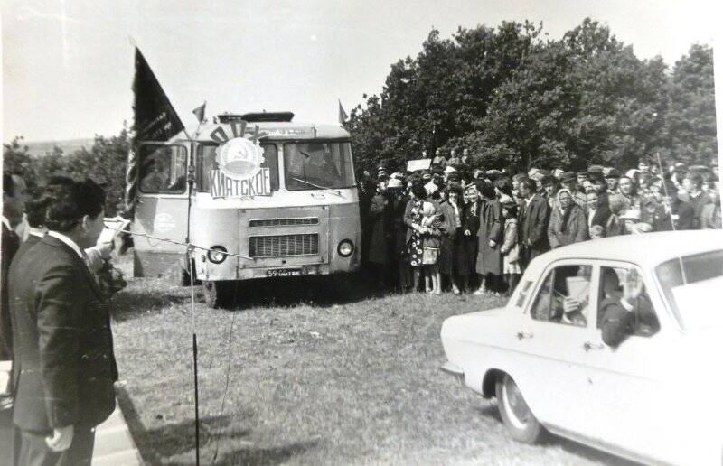 Фотография. Круг Почета Сабантуй 81 (Автобус 59-88 ТБЕ 10ПХ Киятская).