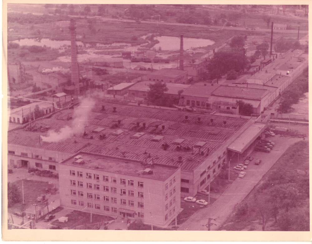 Фотография «Угловский шиноремонтный завод. Вид с вертолёта»