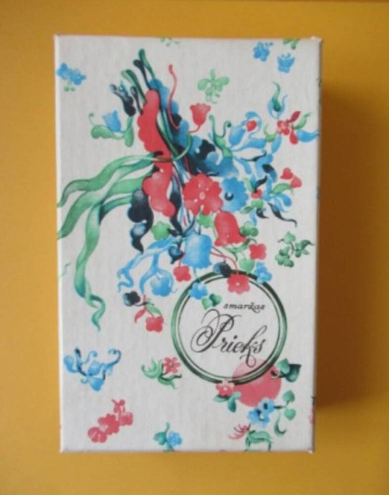 Футляр-коробка из набора парфюмерного Радость.