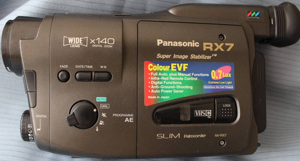 Видеокамера «Panasonik RХ7».