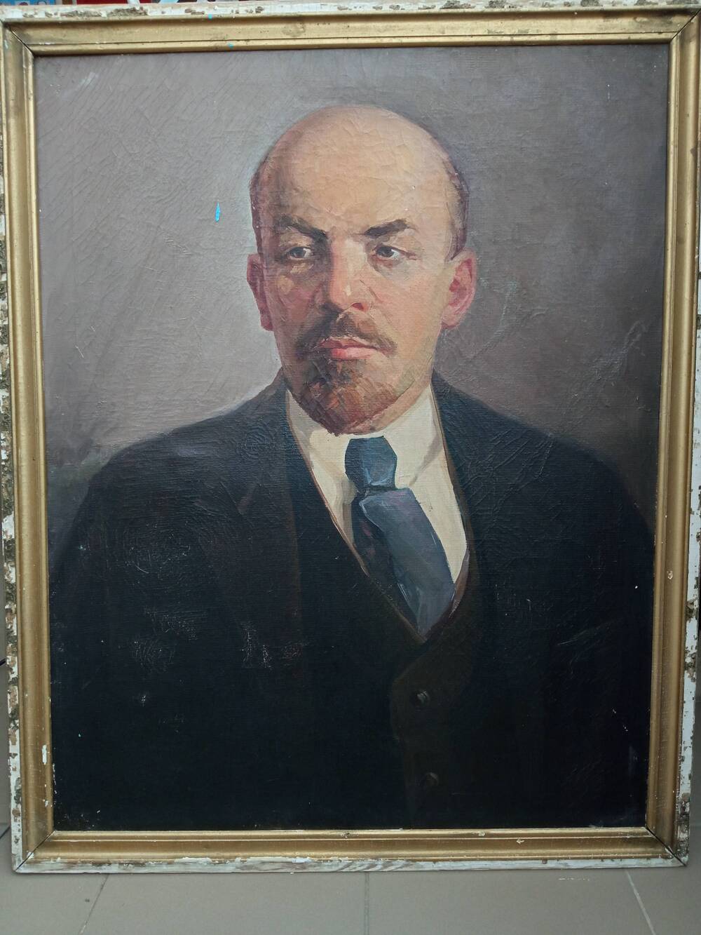 Картина-портрет В.И.Ленина, основателя Советского государства – СССР.