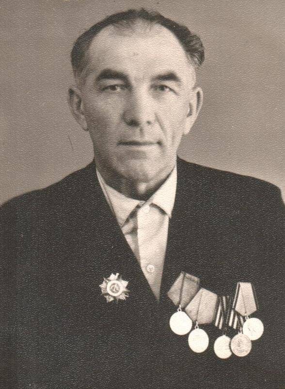 Фотография (копия) Штапов В.П., участник Великой Отечественной войны, житель Аркадака