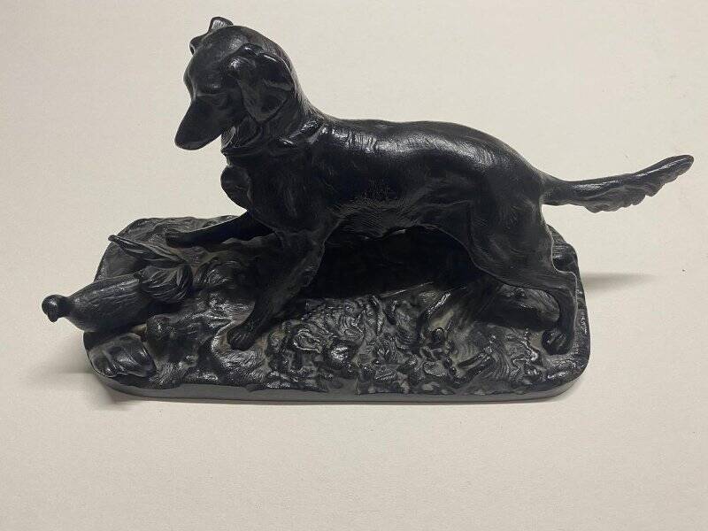 Скульптура «Собака – сеттер».