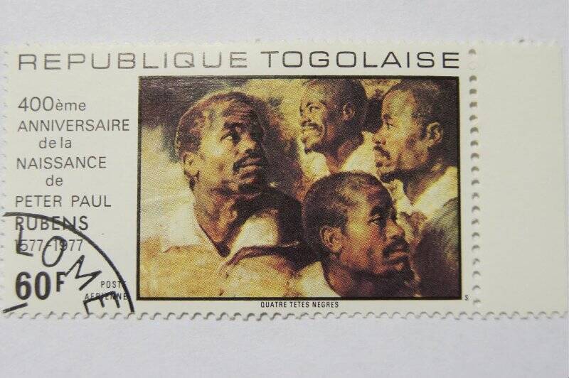 Почтовая марка Republique togolaise Номинал 60.