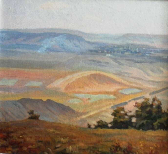 Вид с горы Стрижамент на Невинномысск