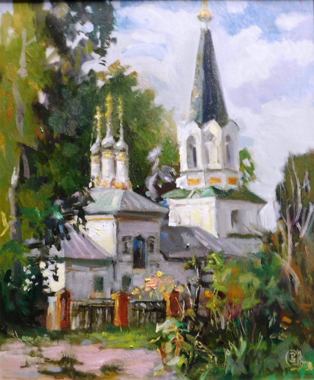 Картина Церковь в Петрово