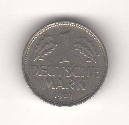 Монета «1 DEUTSCHE MARK».