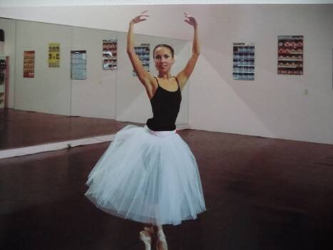 Фото: Тодинова Светлана  в балетном зале