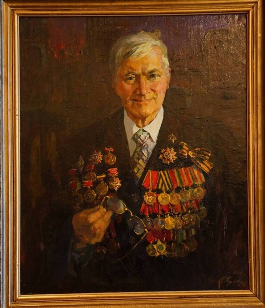 Портрет ветерана Великой Отечественной войны Гусаренко А.К.