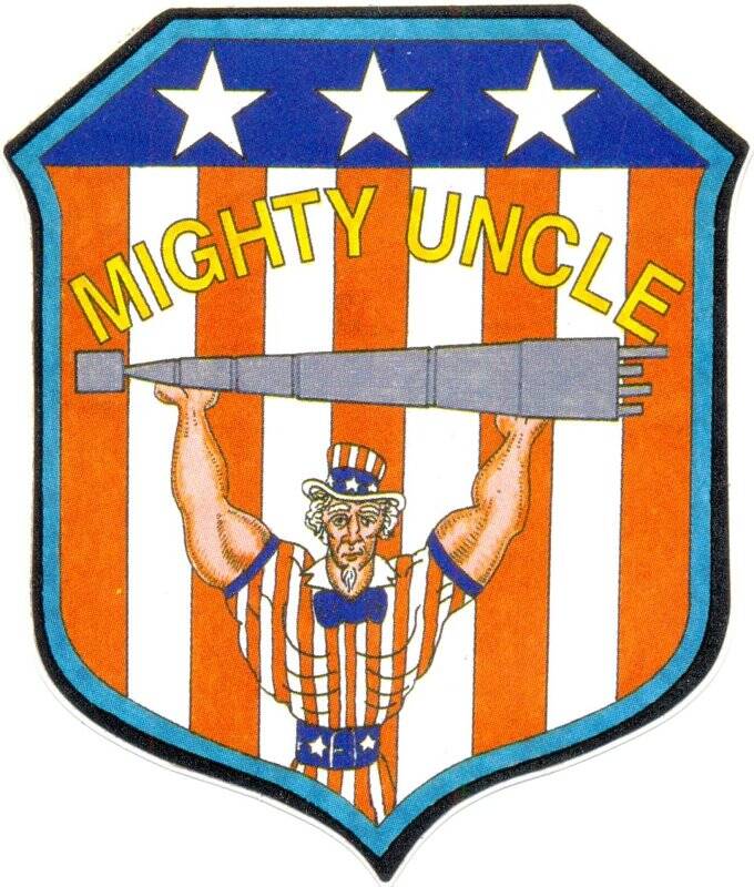 Наклейка «MIGHTY UNCLE» ( «Могущественный дядя»)