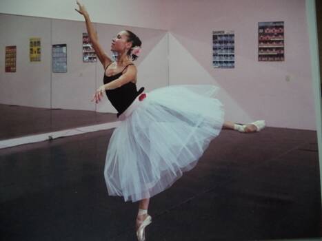 Фото: Тодинова Светлана, балерина, в штате Миннесота.
