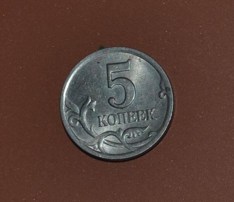 Монета. 5 копеек