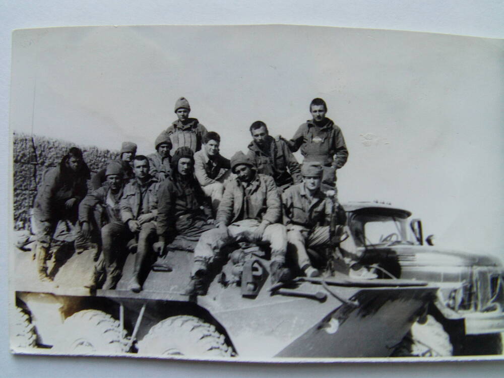 Фотография Советские солдаты в Афганистане