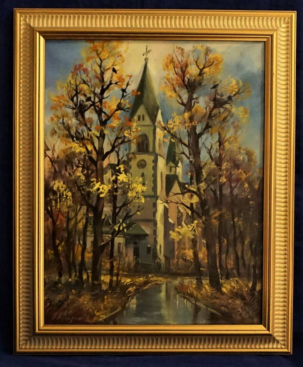 Картина Церковь королевы Луизы Прусской.