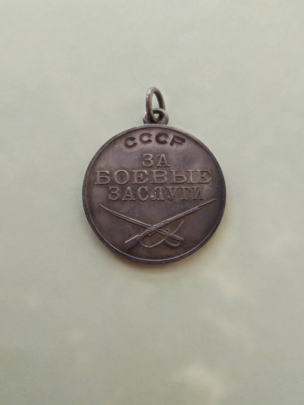 Медаль За боевые заслуги - государственная награда СССР для награждения за умелые, инициативные и смелые действия, сопряженные с риском для жизни, содействующие успеху боевых действий с врагами Советского государства.