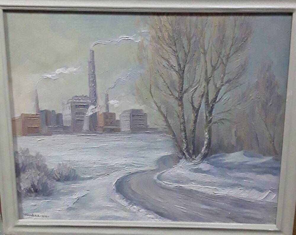 Картина  Кувандыкский криолитовый завод
