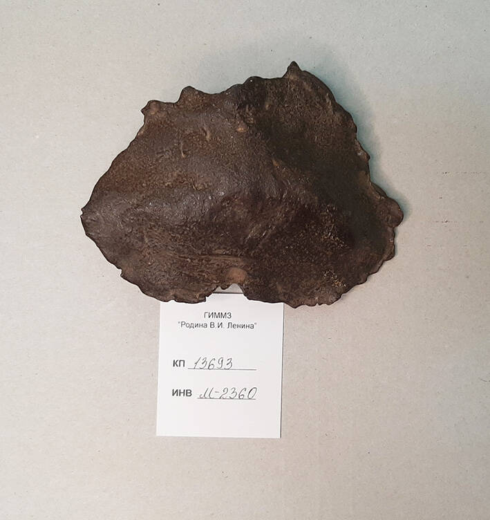 Метеорит Gebel Kamil (Гебел Камил). Осколочный экземпляр.
