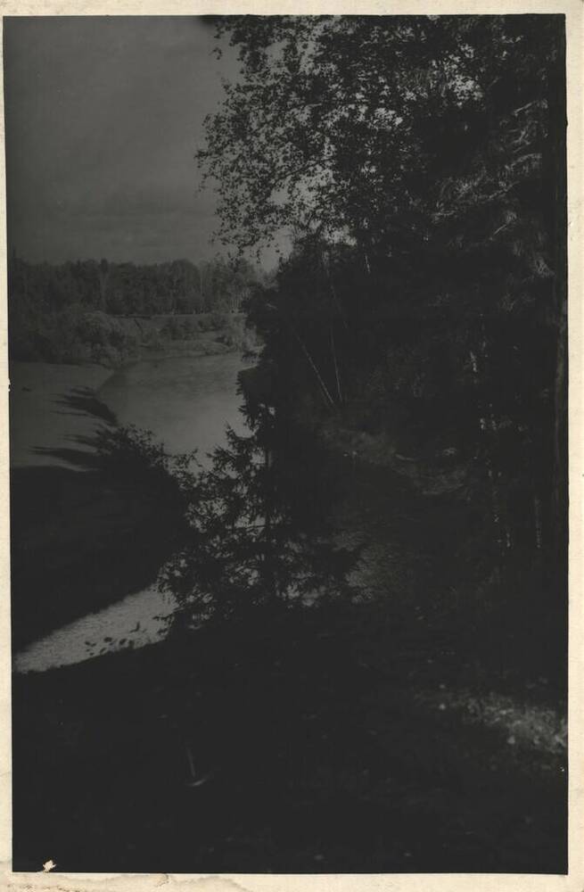 Фотография художественная Вид реки Уча