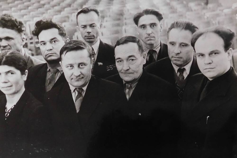 Фото групповое. Делегаты 22 съезда КПСС.