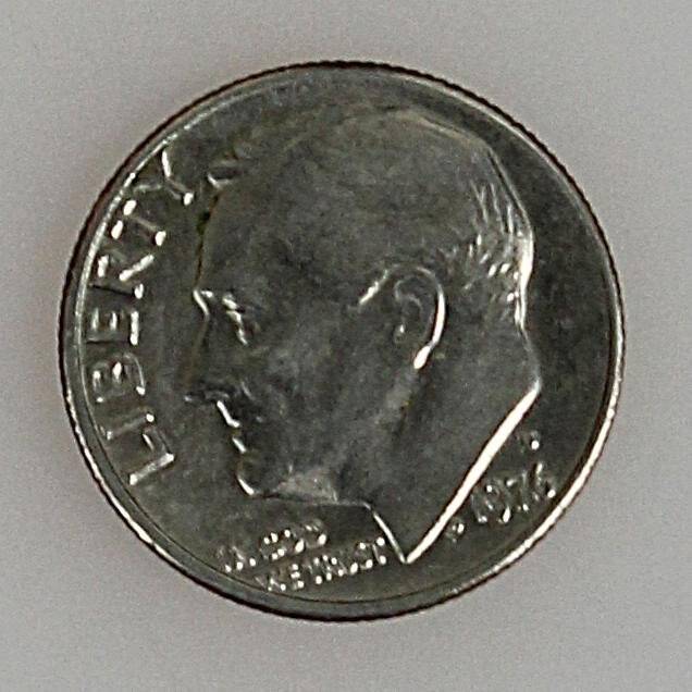 Монета 1 дайм. США