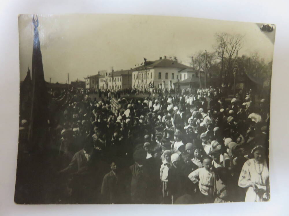 Фотография Первомайская демонстрация , г. Гаврилов Посад