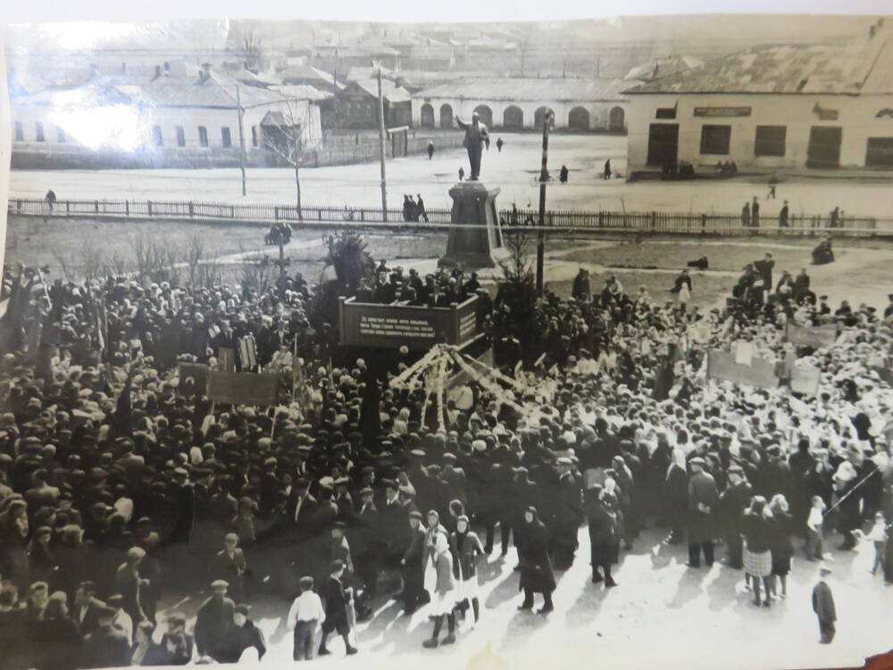 Фотография Демонстрация 1 мая 1950 г. Гаврилов Посад