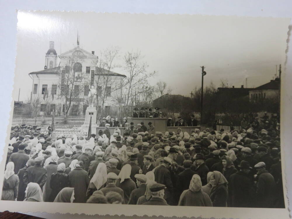 Фотография Демонстрация 9 мая 1966 г. Гаврилов Посад