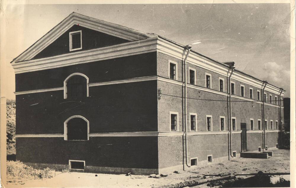 Фотография(фотокопия) .Тюрьма в Шлиссельбурской крепости. 1964 г