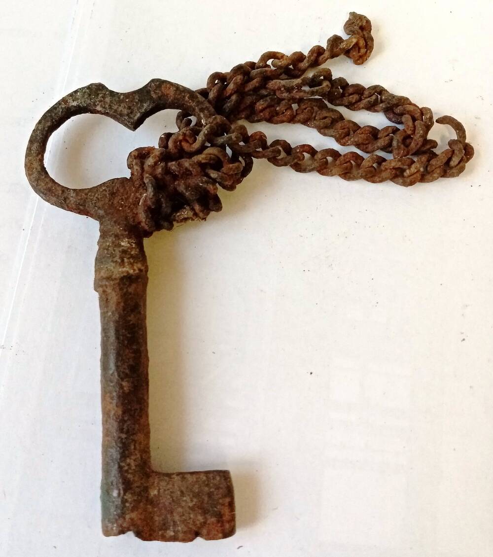 Ключ с цепочкой