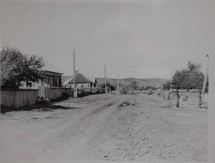 Фотография. Общий вид улицы, на которой стоял Аксаковский дом.