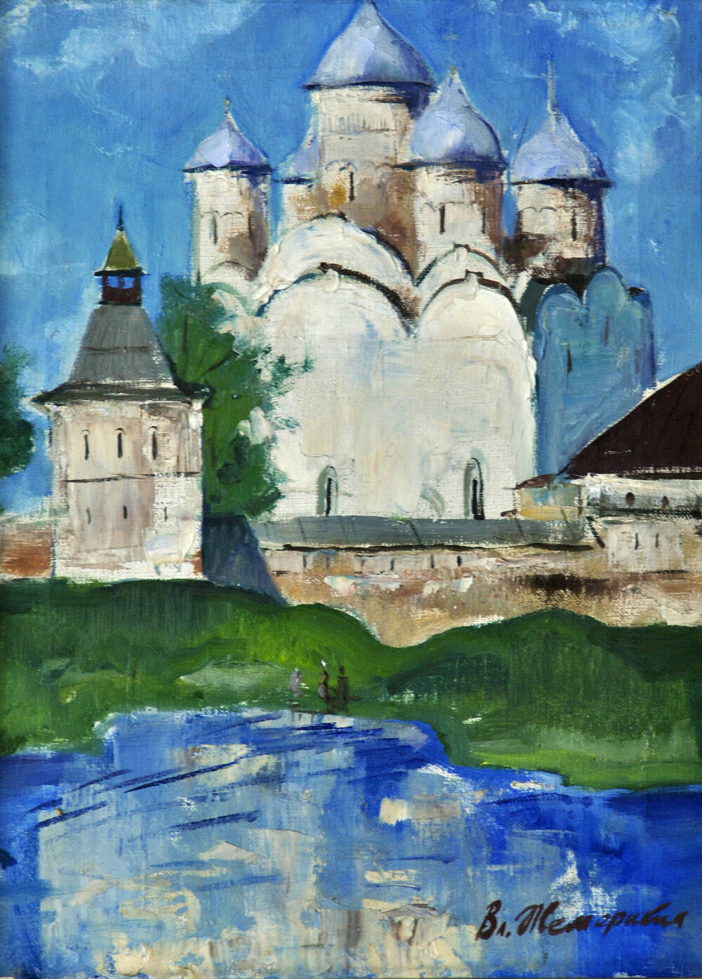 Картина Прилуйский монастырь