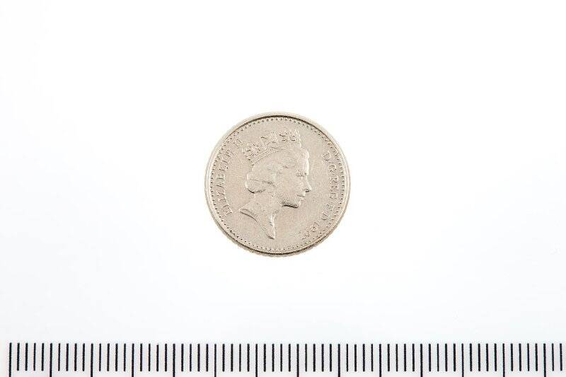 Монета разменная. 5 пенсов. Великобритания. Великобритания