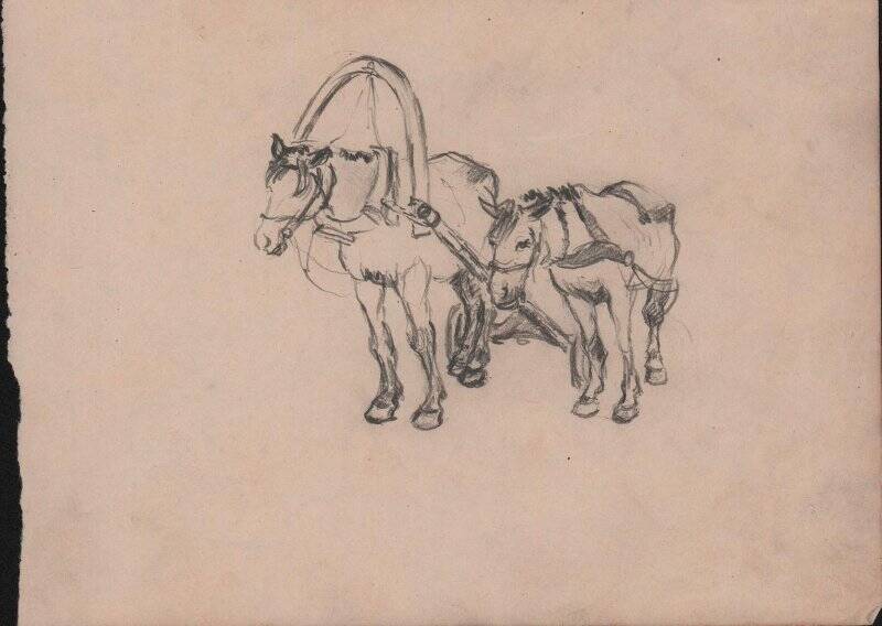 Рисунок «Лошадки»