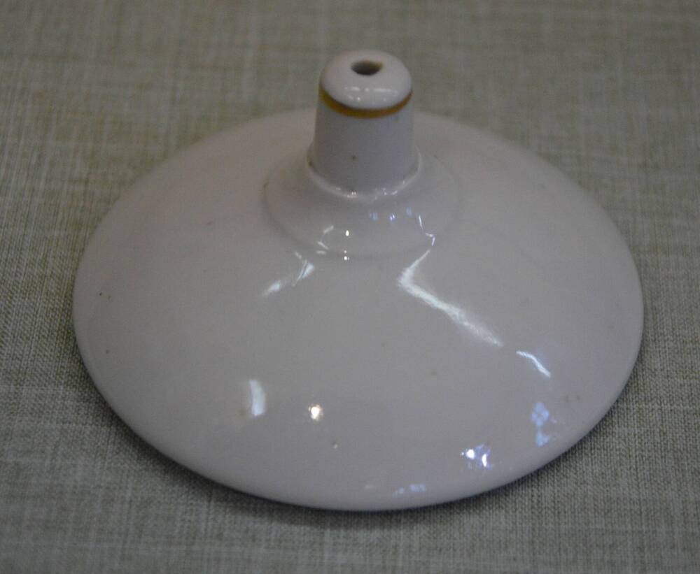 Крышка от чайника заварочного, Дулево, 1960-е гг.