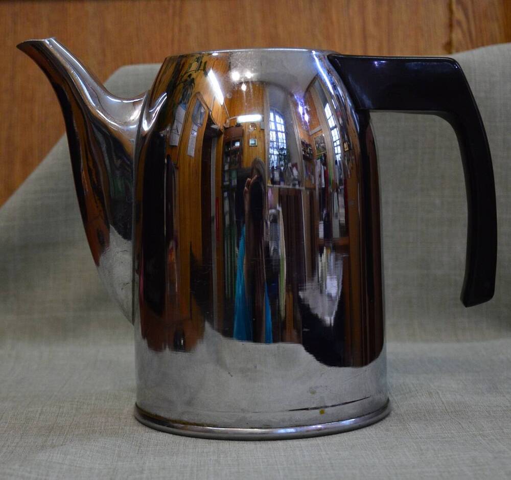 Чайник никелированный, 1970-е гг.
