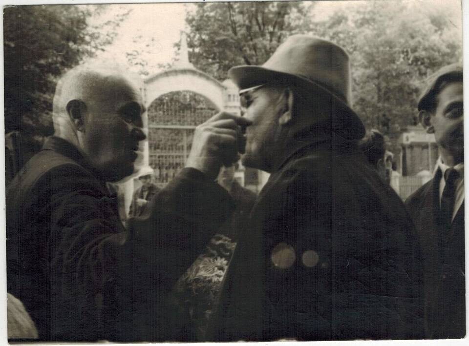 Фото г. Велиж ветераны установления Советской власти 1968 г.