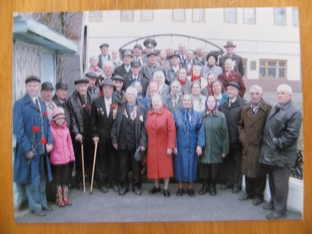 Фото. Ветераны войны и труда Катайского насосного завода, 2000-е годы.