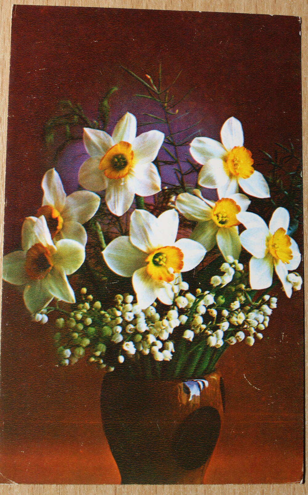 Фотография. Коллекция открыток с изображением цветов. Весенний букет