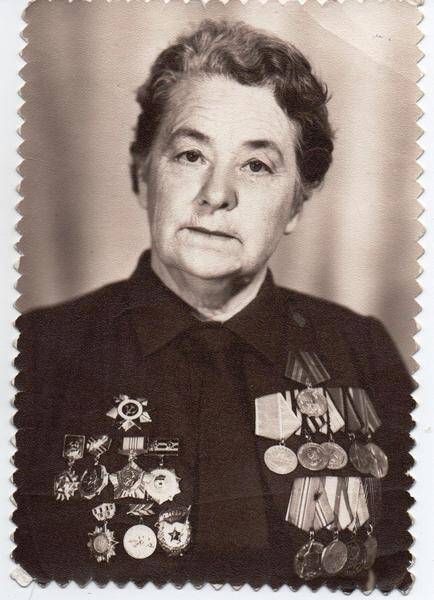 Фотография. Пащенко Нина Павловна, участница Великой Отечественной войны.